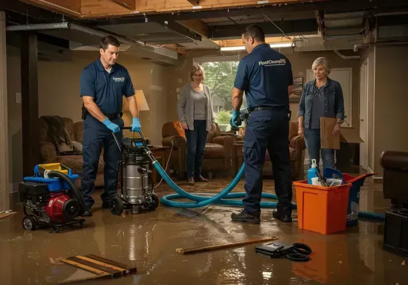 Basement Water Extraction and Removal Techniques process in Clinton, MT