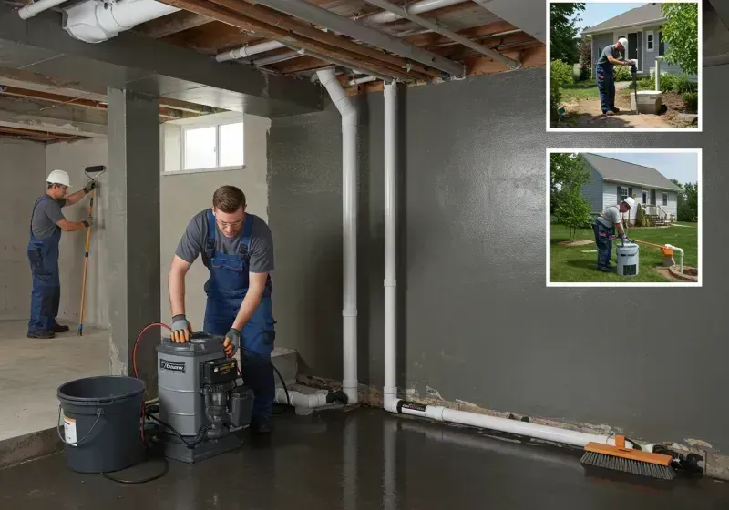 Basement Waterproofing and Flood Prevention process in Clinton, MT